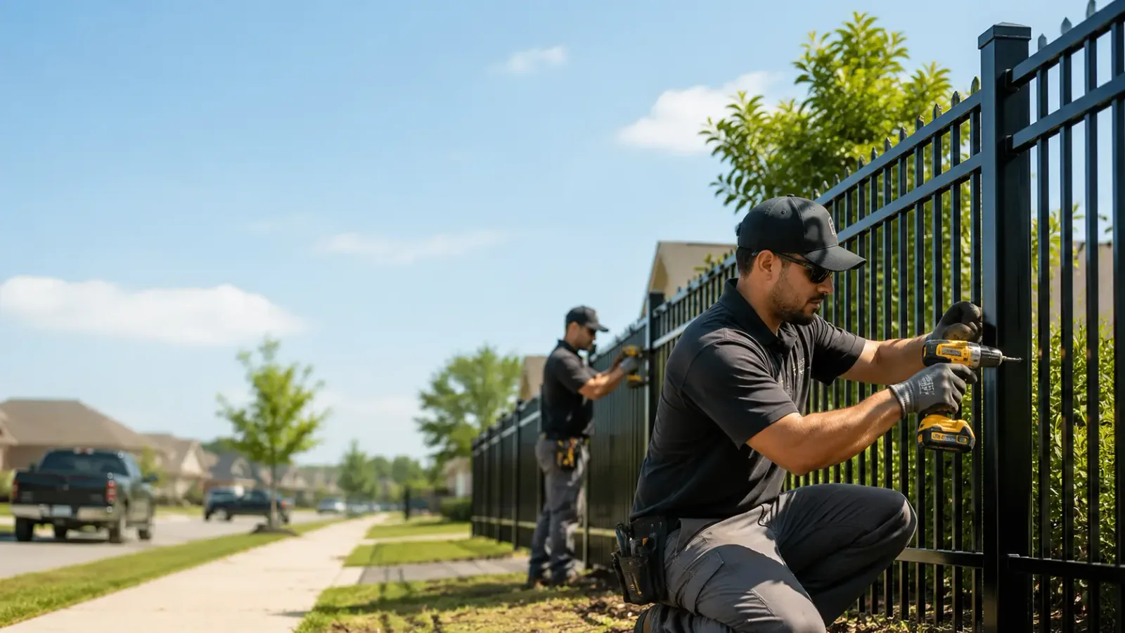 Metal Fence Installation in Perkins, GA
